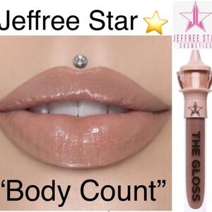 Jeffree Star Lipgloss in Body Count New in Box
